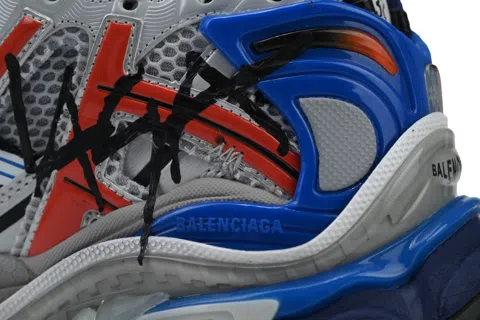 Balenciaga Runner White/Blue Print – photo 5