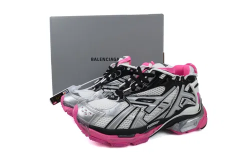 Balenciaga Runner Silver/Red – photo 5