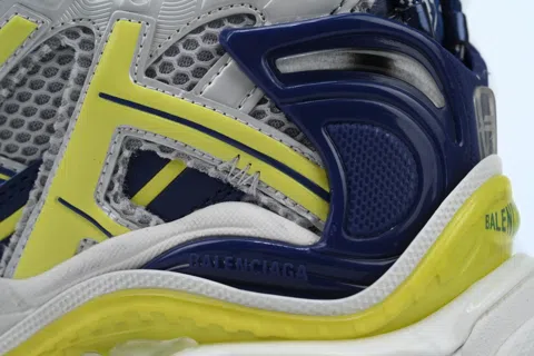 Balenciaga Runner White/Yellow/Blue – photo 5