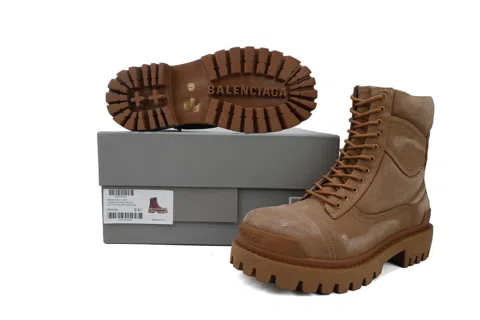 Balenciaga Strike Boot Brown – photo 6