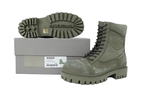 Balenciaga Strike Boot Olive – photo 7