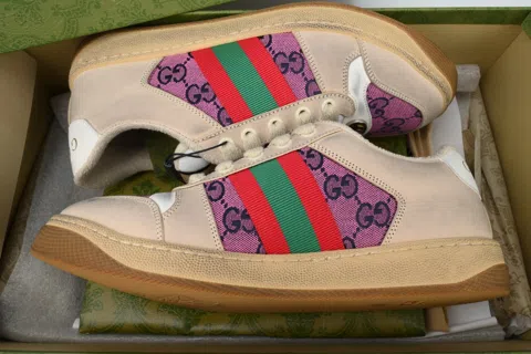 Gucci Screener White/Cream/Yellow/Pink – photo 8