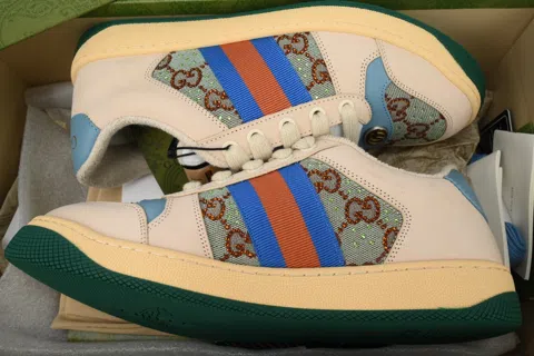 Gucci Screener White/Blue – photo 8