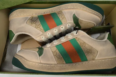 Gucci Screener Apricot/Green – photo 8