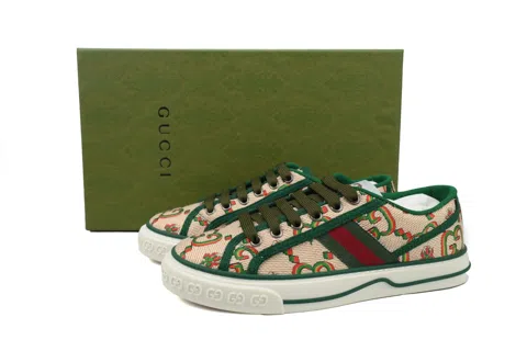 Gucci Tennis 1977 Green Floral – photo 6
