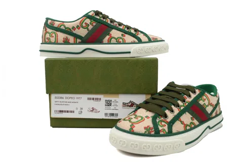 Gucci Tennis 1977 Green Floral – photo 7