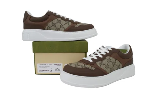 Gucci Sneakers White/Brown – photo 7