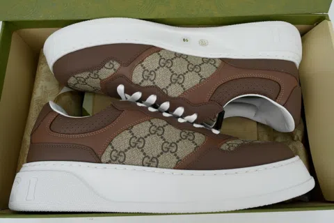 Gucci Sneakers White/Brown – photo 9