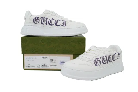 Gucci Sneakers White Print – photo 6