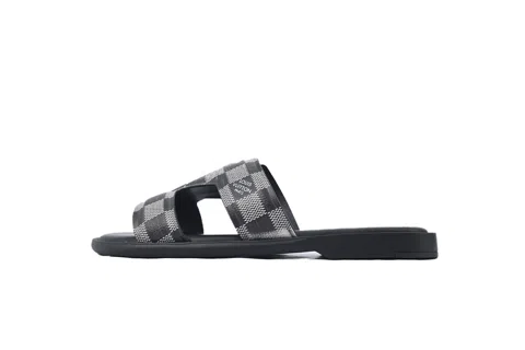 Louis Vuitton Oasis Mule Black/White Check