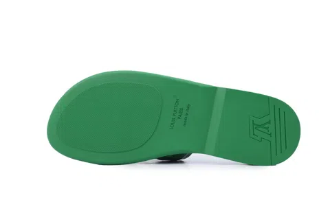 Louis Vuitton Oasis Mule Green Check – photo 4