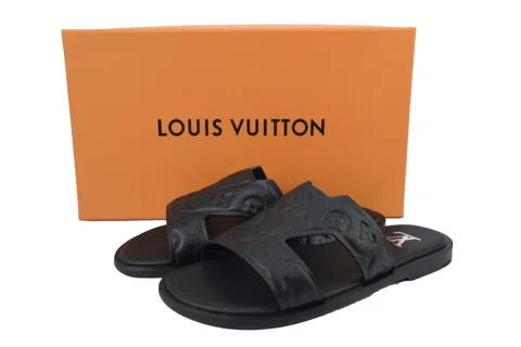 Louis Vuitton Oasis Mule Black Embossed – photo 7