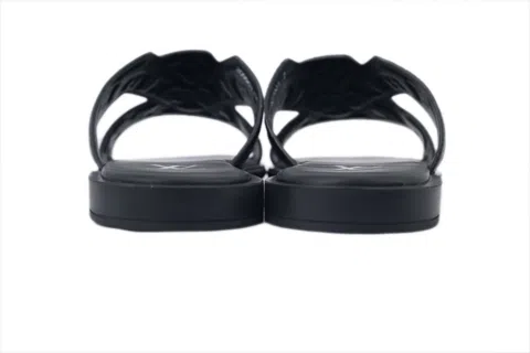 Louis Vuitton Oasis Mule Black Embossed – photo 3