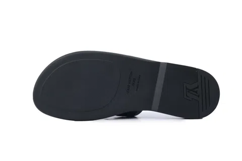 Louis Vuitton Oasis Mule Black Embossed – photo 4
