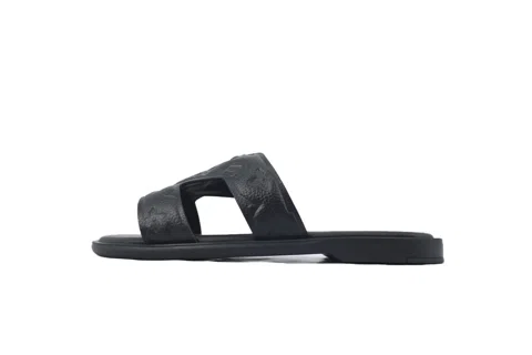 Louis Vuitton Oasis Mule Black Embossed