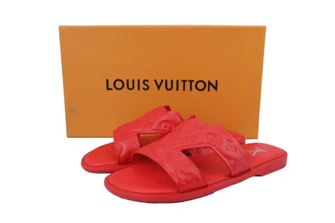 Louis Vuitton Oasis Mule Red Embossed – photo 8