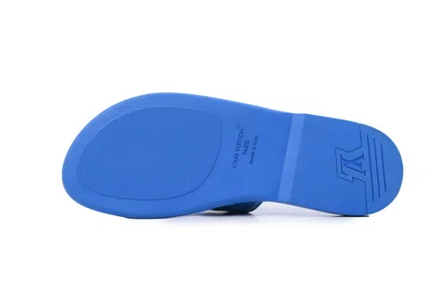 Louis Vuitton Oasis Mule Blue Check – photo 4