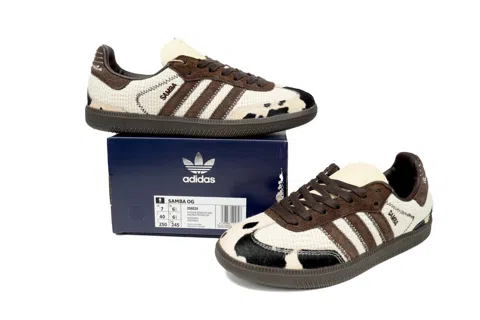 adidas Samba Cream/Brown – photo 8