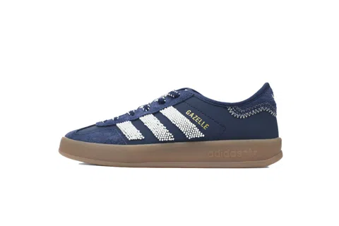 CLOT x adidas Gazelle Collegiate Navy Off White