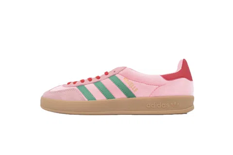 adidas Gazelle Glow Pink Court Green
