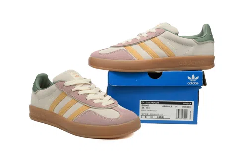 adidas Gazelle Off White Preloved Yellow – photo 7