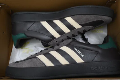 adidas Gazelle Black Brown Green – photo 8