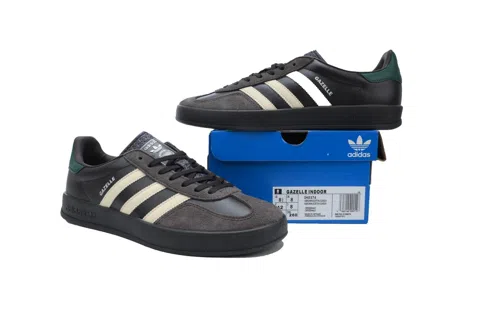 adidas Gazelle Black Brown Green – photo 7