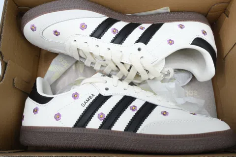 adidas Samba White Floral Embroidery – photo 8