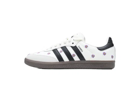 adidas Samba White Floral Embroidery