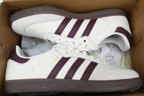 adidas Samba Off White Maroon – photo 8