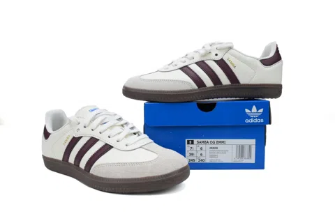 adidas Samba Off White Maroon – photo 7