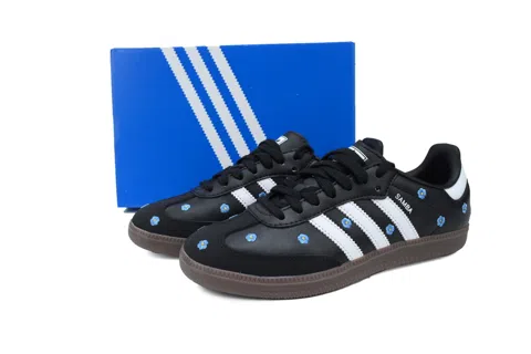 adidas Samba Black Floral Embroidery – photo 6
