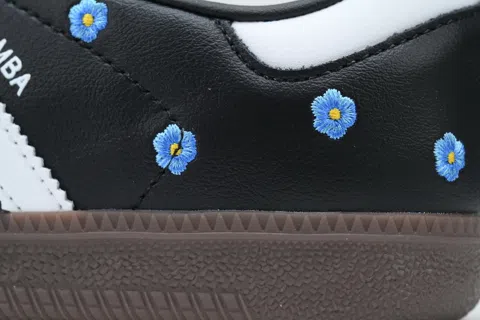 adidas Samba Black Floral Embroidery – photo 5