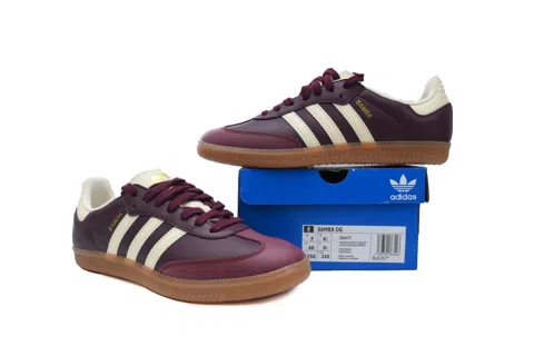 adidas Samba Maroon – photo 7