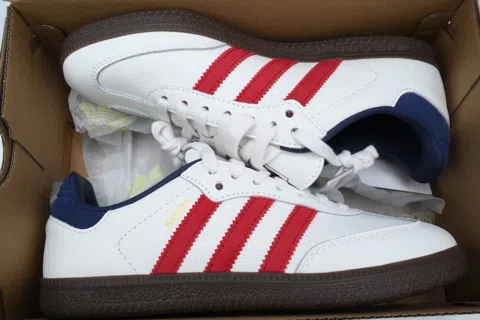 adidas Samba White Victory Red Indigo – photo 8