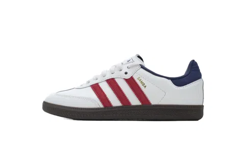 adidas Samba White Victory Red Indigo
