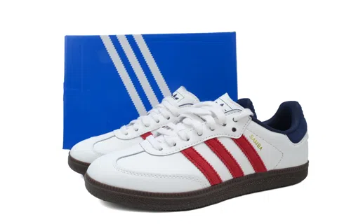 adidas Samba White Victory Red Indigo – photo 6