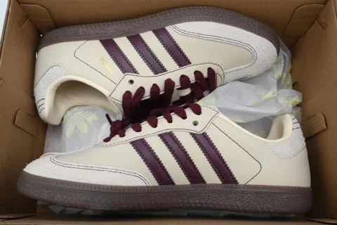 adidas Samba Wonder White Maroon – photo 8