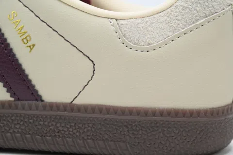 adidas Samba Wonder White Maroon – photo 5
