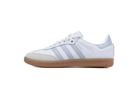 adidas Samba White Halo Blue Gum