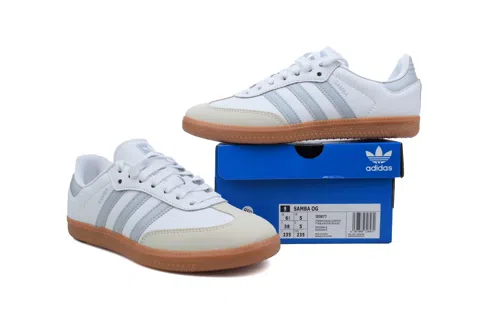 adidas Samba White Halo Blue Gum – photo 6