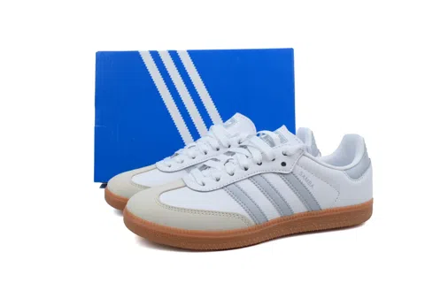 adidas Samba White Halo Blue Gum – photo 7
