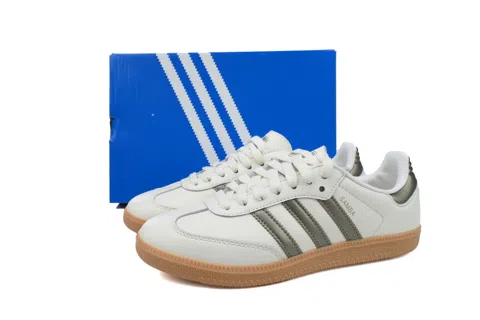 adidas Samba Off White Wonder Gold Metallic – photo 6