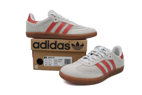 adidas Samba Crystal White Preloved Red – photo 7