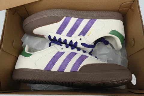 adidas Samba Off White Purple Green – photo 8