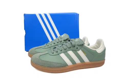 adidas Samba Silver Green Gum – photo 6