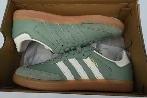 adidas Samba Silver Green Gum – photo 8