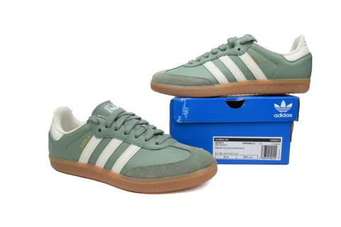 adidas Samba Silver Green Gum – photo 7
