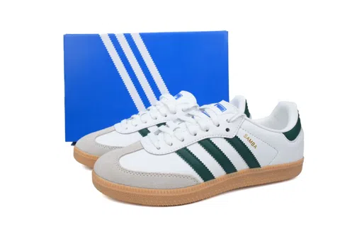 adidas Samba White Collegiate Green Gum – photo 6