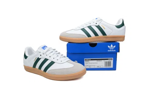 adidas Samba White Collegiate Green Gum – photo 7
